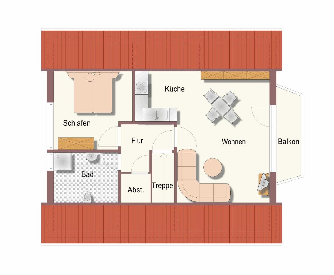 Ferienwohnung Rudis Obstgarten 요크 외부 사진
